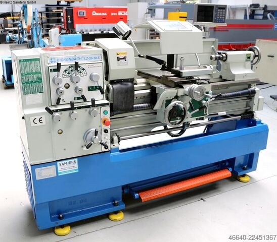 Drejebænk-konventionel-elektronisk BICKENBACH LE-20-10-S