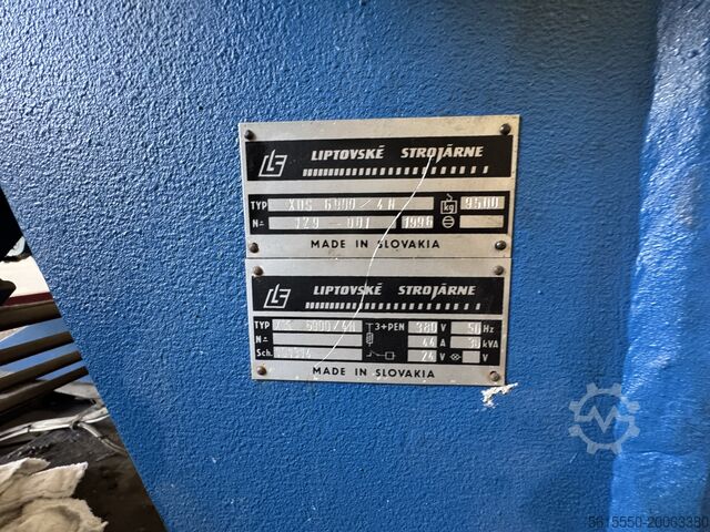 Hydraulische Tafelscheren Liptovské strojárne Haco