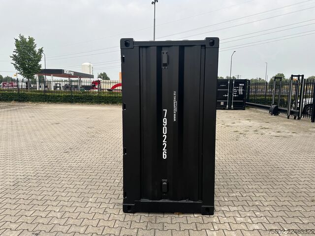 Contenitore Shanghai Shengji NEW 4FT DV container / RAL 9005 (black) / 4x av...