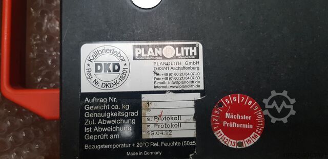 Messplatte Planolith