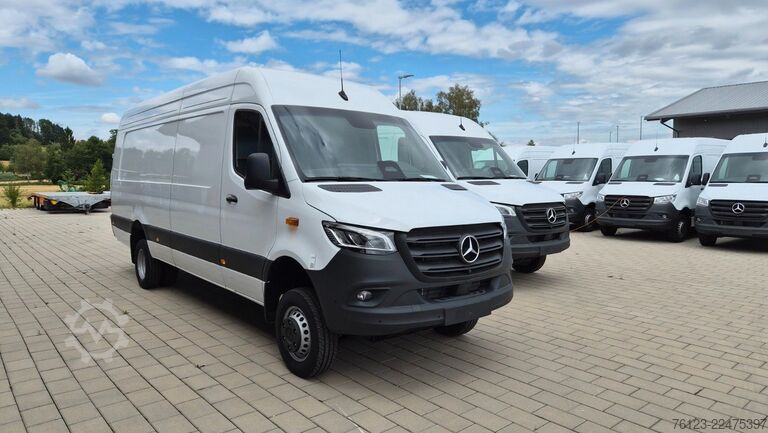 Magas tetős furgon MERCEDES-BENZ Sprinter III Kasten  519 CDI RWD 4x 4 Allrad