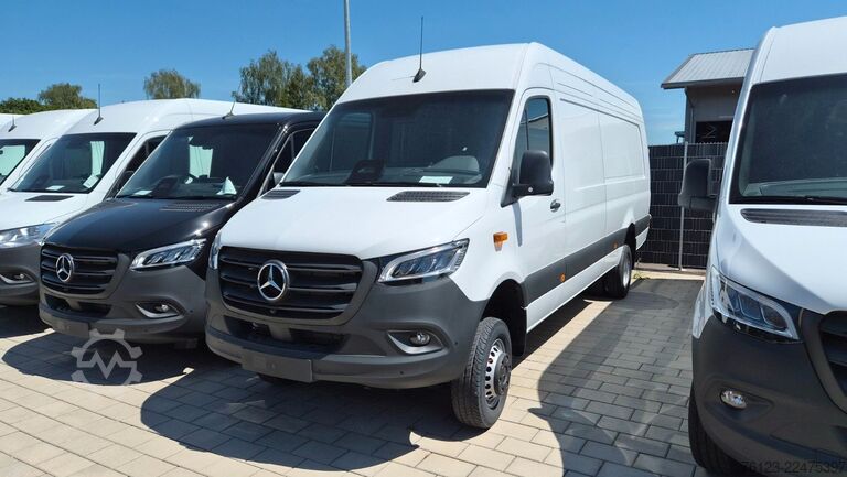 Yüksek tavanlı panelvan MERCEDES-BENZ Sprinter III Kasten  519 CDI RWD 4x 4 Allrad