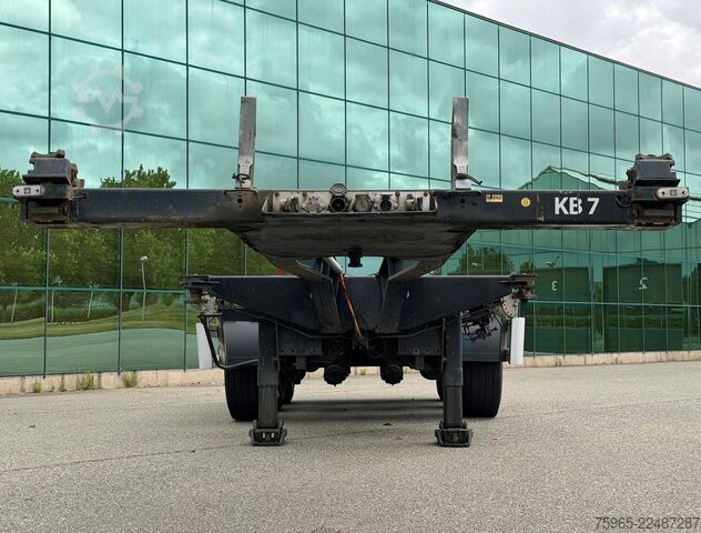 Wissellaadbak oplegger PACTON T3-010 MIDDLE + BACK SLIDER 20-30-40-45 FT. DRUM