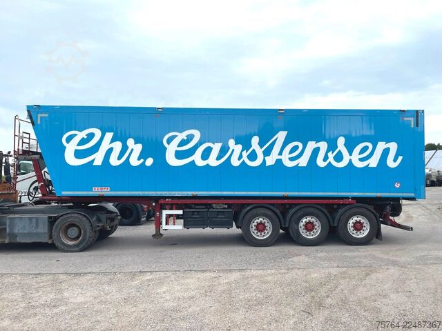 Tiptrailer KEMPF ca. 56m³ Kombikippauflieger /Schleuse/ 3 Kammern
