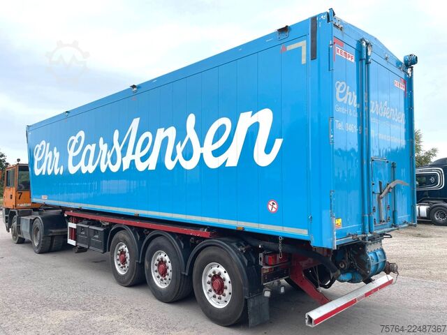 Tiptrailer KEMPF ca. 56m³ Kombikippauflieger /Schleuse/ 3 Kammern
