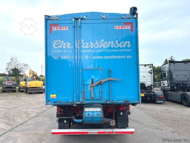 Tiptrailer KEMPF ca. 56m³ Kombikippauflieger /Schleuse/ 3 Kammern