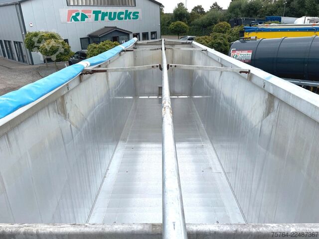 Tiptrailer KEMPF ca. 56m³ Kombikippauflieger /Schleuse/ 3 Kammern