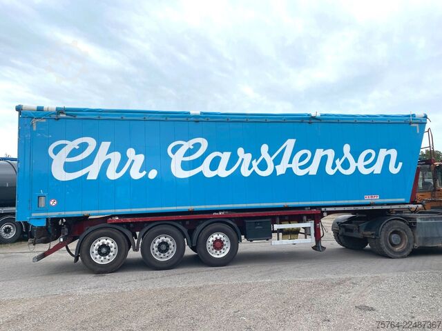 Tiptrailer KEMPF ca. 56m³ Kombikippauflieger /Schleuse/ 3 Kammern