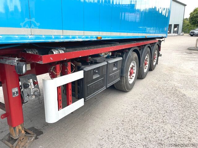Tiptrailer KEMPF ca. 56m³ Kombikippauflieger /Schleuse/ 3 Kammern