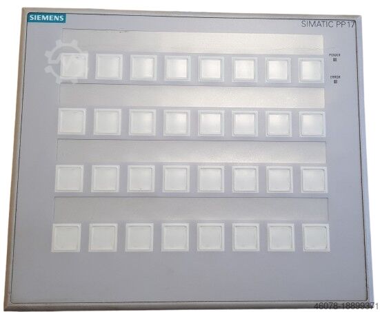 Drukknoppaneel PP17-II Siemens 6AV3688-3ED13-0AX0