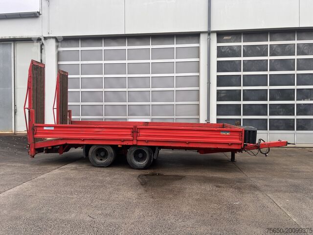 Tieflader Anhänger Blomenröhr 682/13800  13,8 t Tandemtieflader