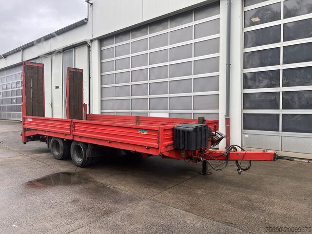 Tieflader Anhänger Blomenröhr 682/13800  13,8 t Tandemtieflader