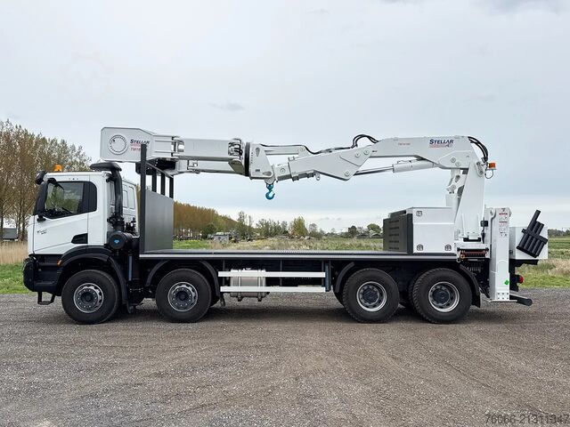 Transportband aanhangwagen Iveco T-Way AD410T43H AT Tire Handler Crane Truck