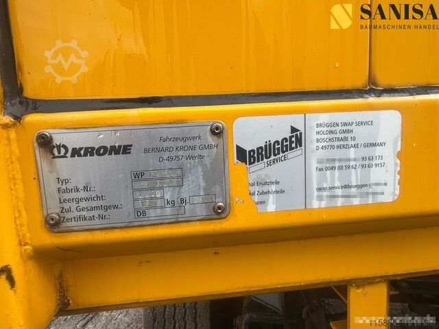 Anhänger mit Pritsche & Plane Krone WP LS4-CS/Pritsche Plane/Wechselbrücke