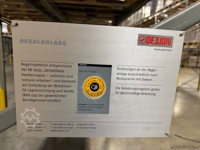 Palletstelling, Dexion, Speedlock Super 4 Dexion Speedlock Super 4/SL