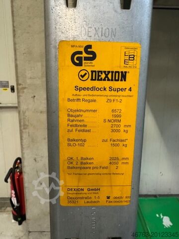 Palletstelling, Dexion, Speedlock Super 4 Dexion Speedlock Super 4/SL