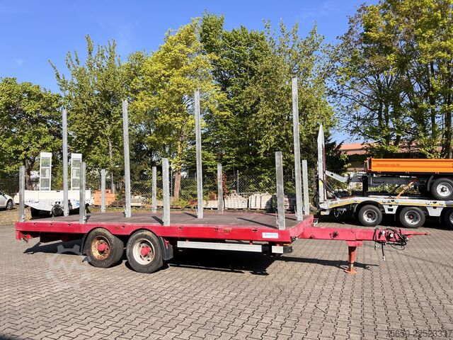 Reboque aberto Auwärter X-LTL110  Tandempritsche, ausziehbar