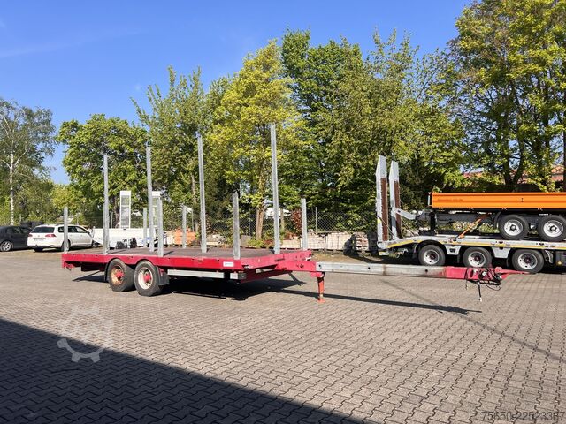 Reboque aberto Auwärter X-LTL110  Tandempritsche, ausziehbar
