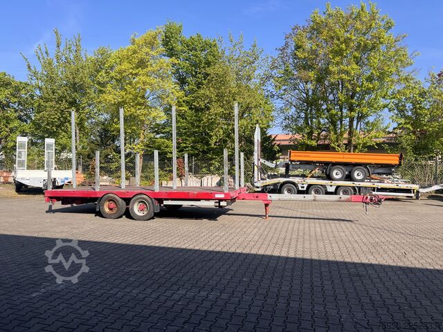 Reboque aberto Auwärter X-LTL110  Tandempritsche, ausziehbar