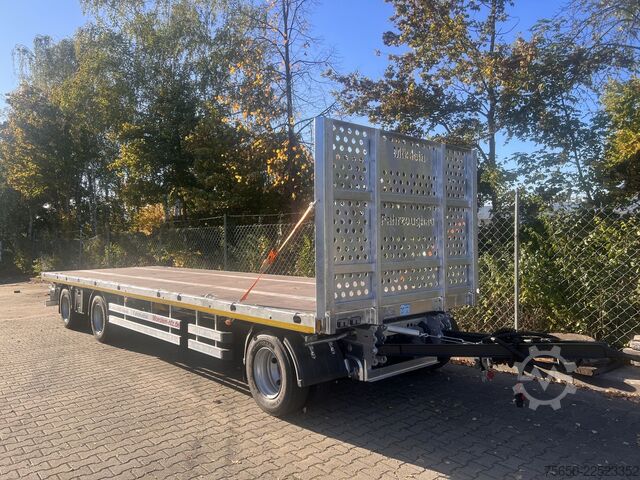 Åben trailer Möslein T 3 Plato 10,5 m  3 Achs Jumbo- Plato- Anhänger 10,50 m, Mega