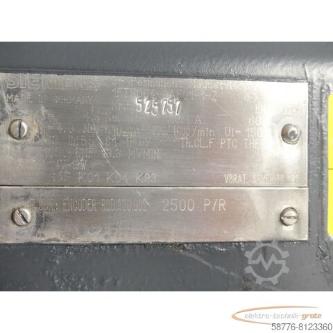 Upravljačka jedinica Siemens 1FT5064-0AF01-1 - Z SN:E525757 + ROD.320.002 - generalüberholt! -
