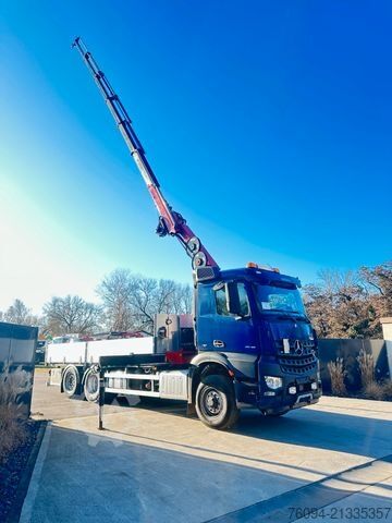 Teherautóra szerelt daru MERCEDES-BENZ Arocs 2548 6x4 ALLRAD KRAN 21m SEILWINDE