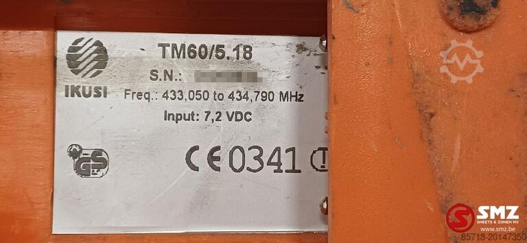 Kranarm Diversen Occ afstandsbediening autolaadkraan TM60/5.18 Ikus