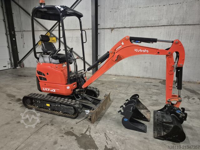 Minibagger Kubota U17-3α