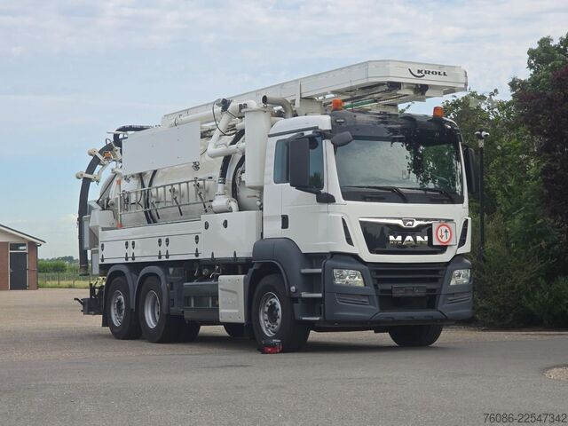 Sací vozidlo MAN TGS 28/470 KROLLCOMBI K14.0/28P!! SLECHTS 39dkm...