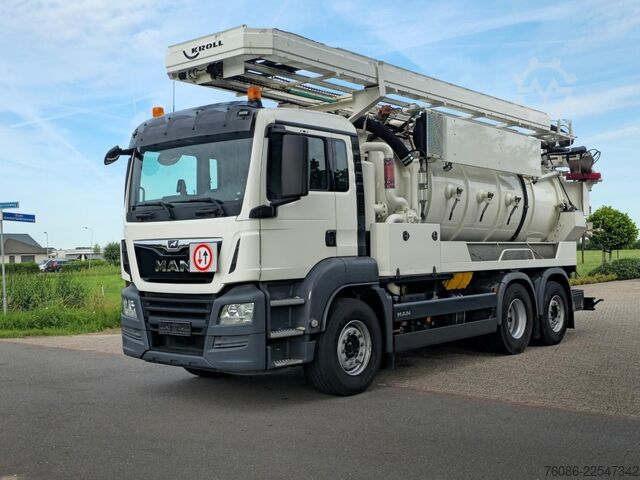 Sací vozidlo MAN TGS 28/470 KROLLCOMBI K14.0/28P!! SLECHTS 39dkm...
