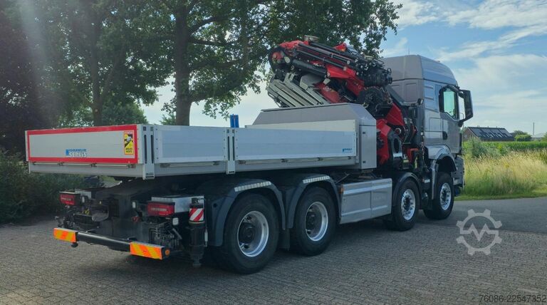 Standart-SZM MAN TGS 37/510 8x4 FASSI 115tm KRAAN/ FYJIB/LIER/ T...