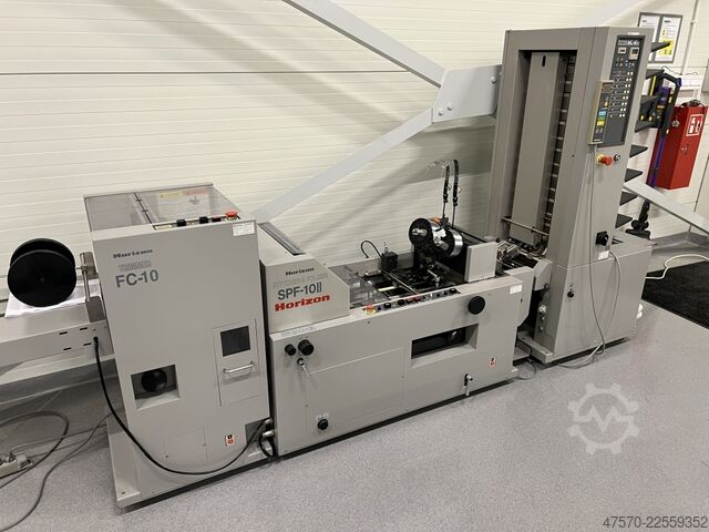 Kitapçık Yapım Hattı Horizon MC-80a + SPF-10II + FC-10II Booklet Making Line