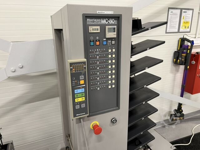Kitapçık Yapım Hattı Horizon MC-80a + SPF-10II + FC-10II Booklet Making Line