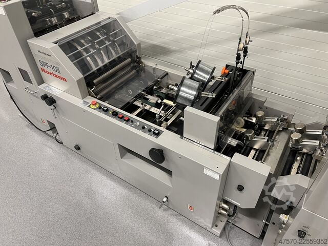 Kitapçık Yapım Hattı Horizon MC-80a + SPF-10II + FC-10II Booklet Making Line