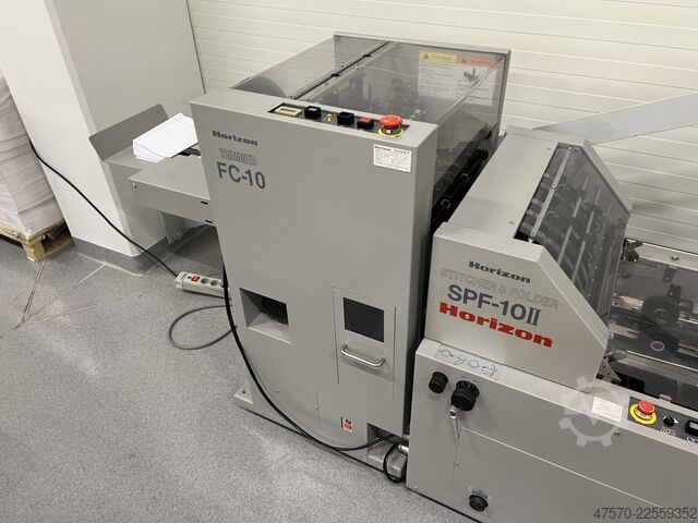 Kitapçık Yapım Hattı Horizon MC-80a + SPF-10II + FC-10II Booklet Making Line