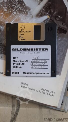 Tokarka - sterowana cyklicznie Gildemeister NEF 320