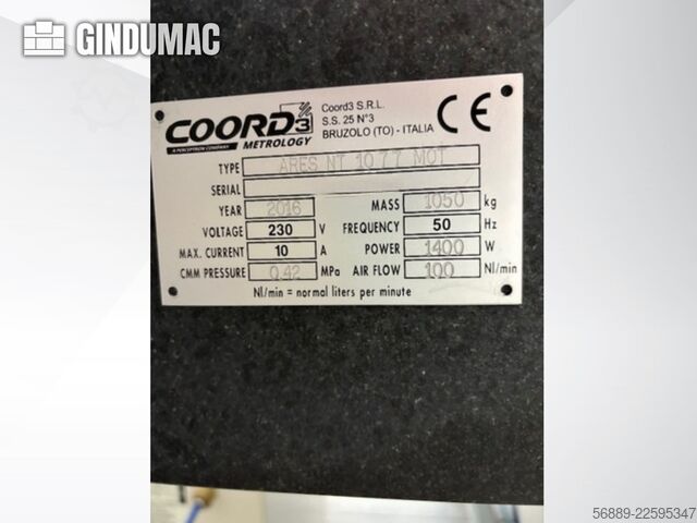 Coord3 ARES NT Coord3 ARES NT