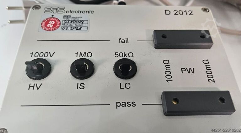 Multifunktionstestare årsmodell 2025 SPS Multifunktions-Sicherheitsprüfgerät KT 1880B