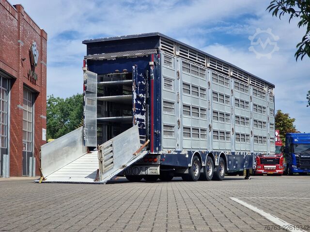 Transporte de gado Pezzaioli 3/4 deck livestock - 134.8m2 - Water & Ventilat...