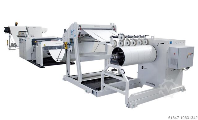 Volautomatisch multicoilsysteem tot 2 T CIDAN Forstner 1250 / 1524 x 1,00 mm bei 400 N/mm²