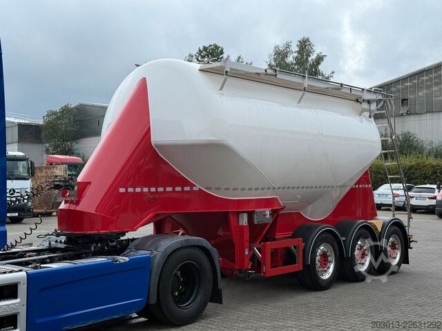 Silosläpvagn FELDBINDER FFB Silo Auflieger TEUT 26.3 - 26 m³ Asche Gülle