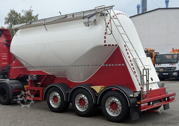 Silosläpvagn FELDBINDER FFB Silo Auflieger TEUT 26.3 - 26 m³ Asche Gülle