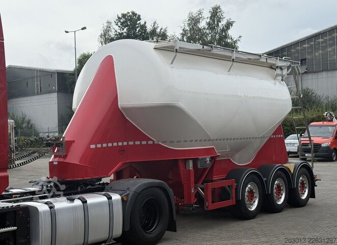 Silosläpvagn FELDBINDER FFB Silo Auflieger TEUT 26.3 - 26 m³ Asche Gülle