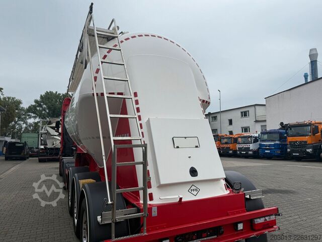 Silosläpvagn FELDBINDER FFB Silo Auflieger TEUT 26.3 - 26 m³ Asche Gülle