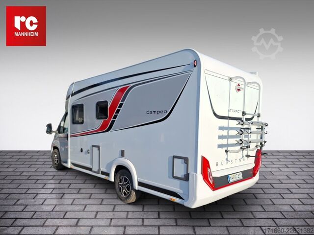 Autocaravana semi-integrada BÜRSTNER Campeo TD 660 Automatik, Hubbett