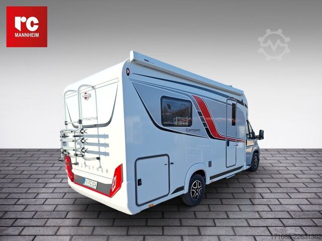 Autocaravana semi-integrada BÜRSTNER Campeo TD 660 Automatik, Hubbett