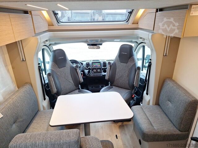 Autocaravana semi-integrada BÜRSTNER Campeo TD 660 Automatik, Hubbett