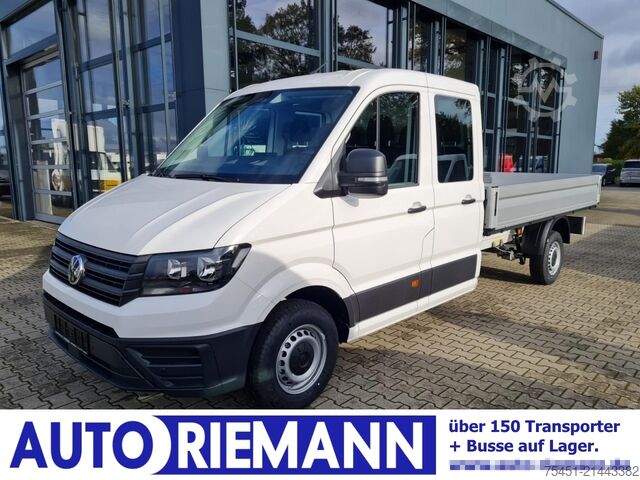 Furgonetka pick-up VW Crafter 35 Doka TDI Pritsche L4 AHK Heckfenster