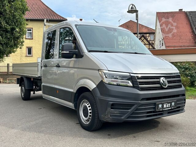Pick-up skåpbil VW CRAFTER PRITSCHE DoKa TEMP. KLIMA NAVI AHK SHZ