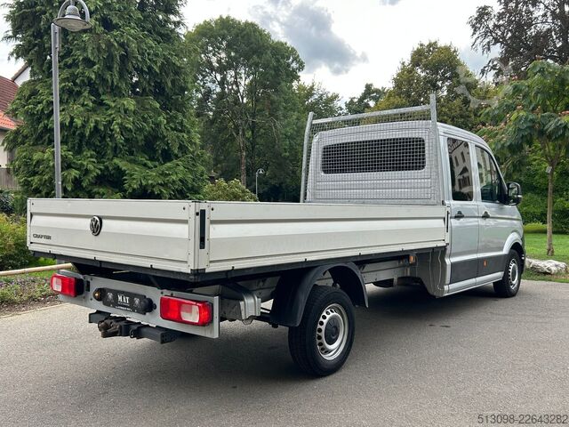 Pick-up skåpbil VW CRAFTER PRITSCHE DoKa TEMP. KLIMA NAVI AHK SHZ